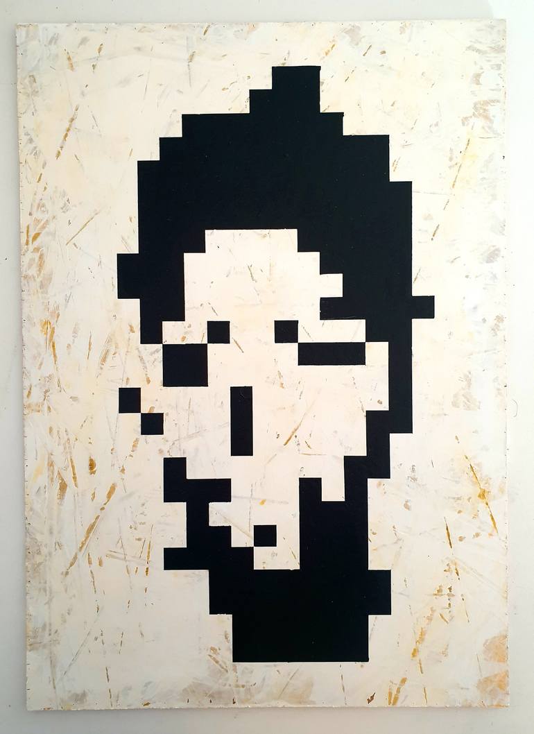 Original Minimalism Abstract Painting by Daniel A Du Preez