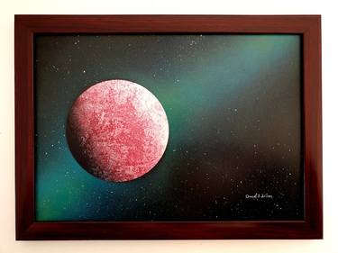 Original Abstract Outer Space Paintings by Daniel A du Preez