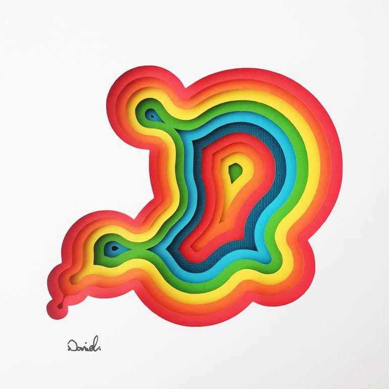 Original Minimalism Abstract Sculpture by Daniel A Du Preez