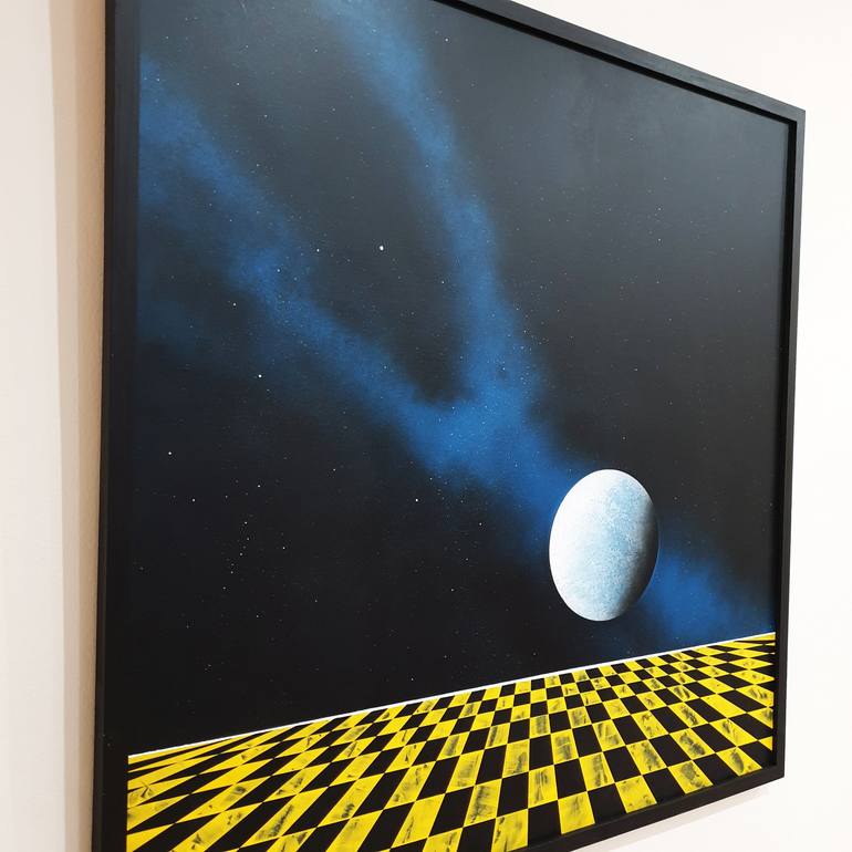 Original Outer Space Painting by Daniel A du Preez