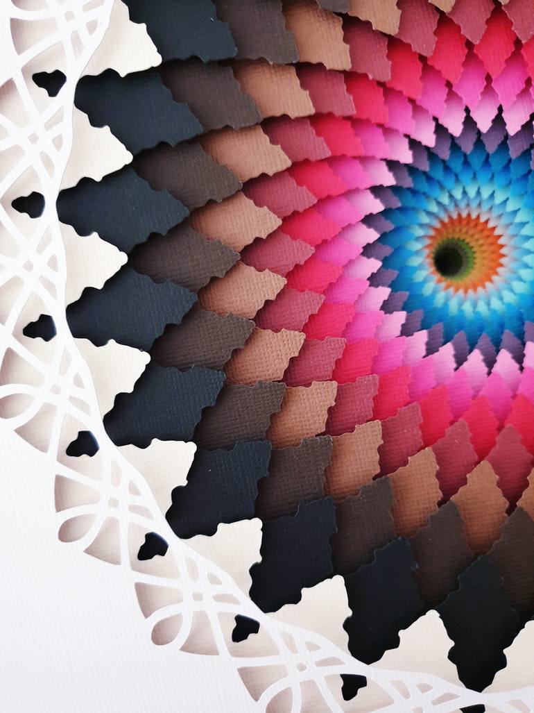 Original Impressionism Abstract Sculpture by Daniel A Du Preez