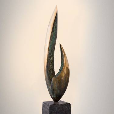 Original Abstract Sculpture by George Pavel