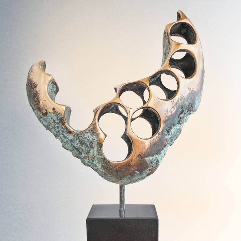 Original Expressionism Abstract Sculpture by George Pavel