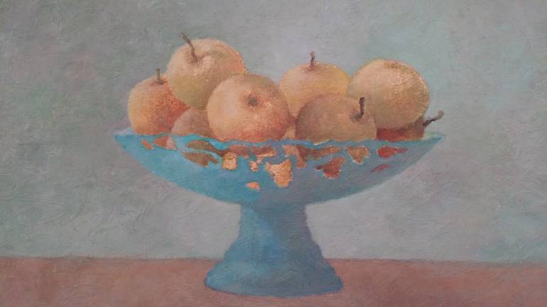 Original Figurative Still Life Painting by Nadejda Pastoukhova