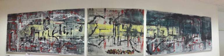 Original Abstract Expressionism Abstract Painting by paolo chionni KIPAO