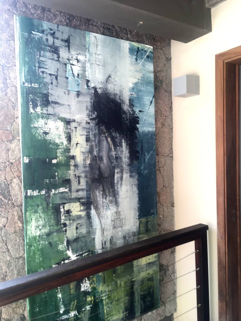 Original Abstract Expressionism Abstract Painting by Paolo Chionni Kipao