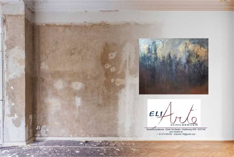 Original Abstract Painting by EliArte Eliane VB