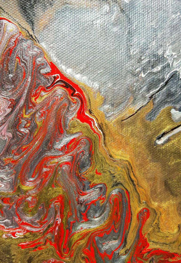 Original Modernism Abstract Painting by Amy Levine