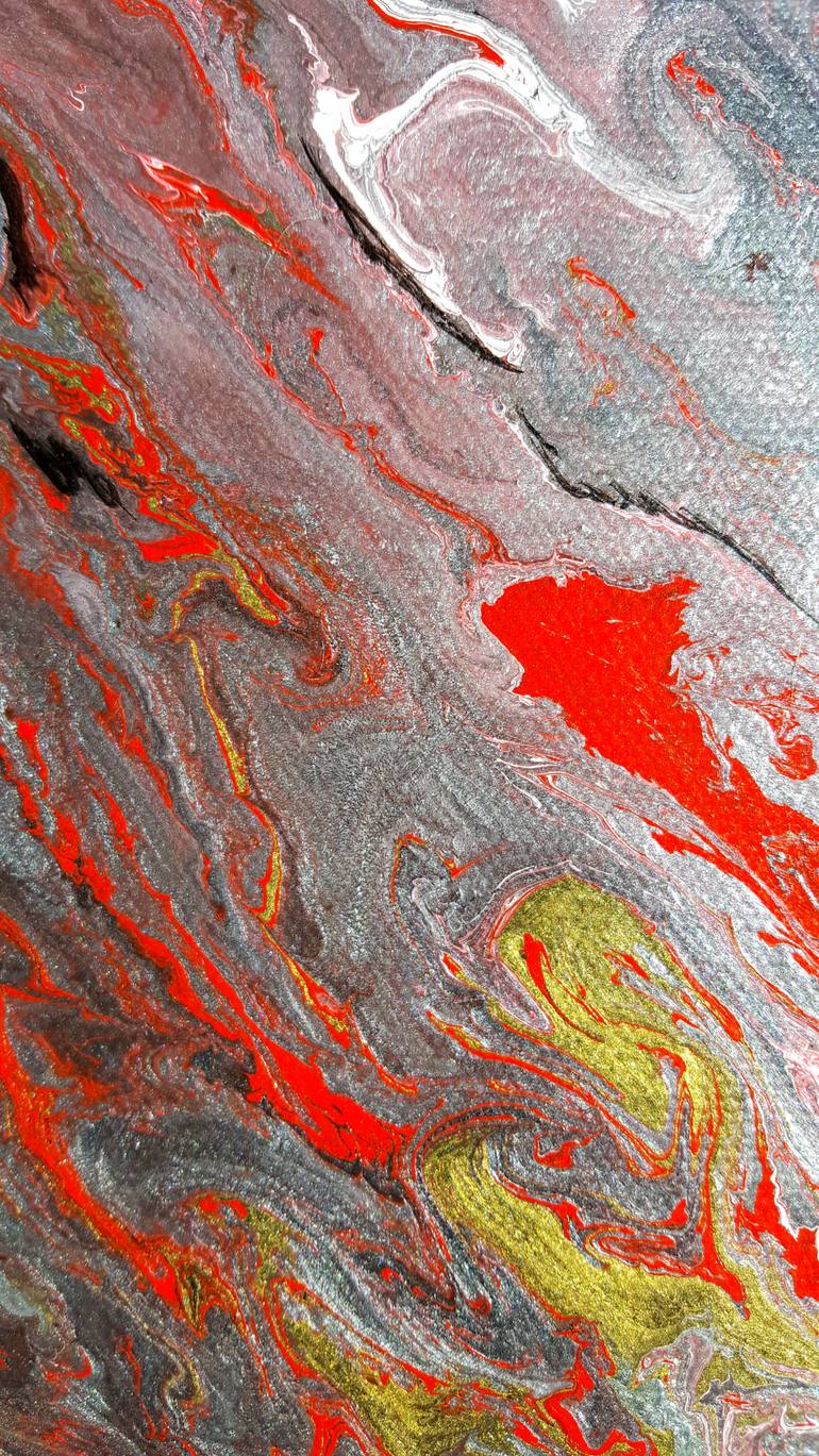 Original Modernism Abstract Painting by Amy Levine