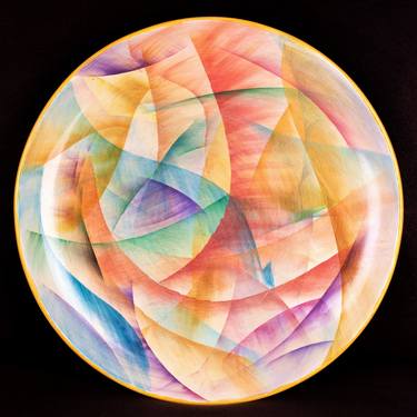 Colors Emotion (Ceramic plate) diameter 13,8 - 35 centimeters thumb