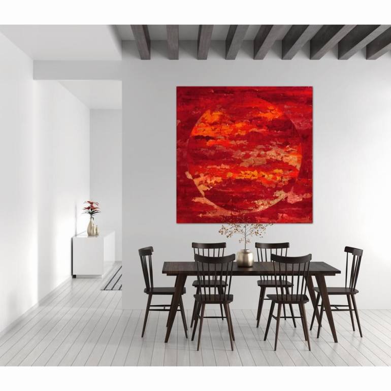 Original Abstract Expressionism Abstract Painting by Chelsea Davine