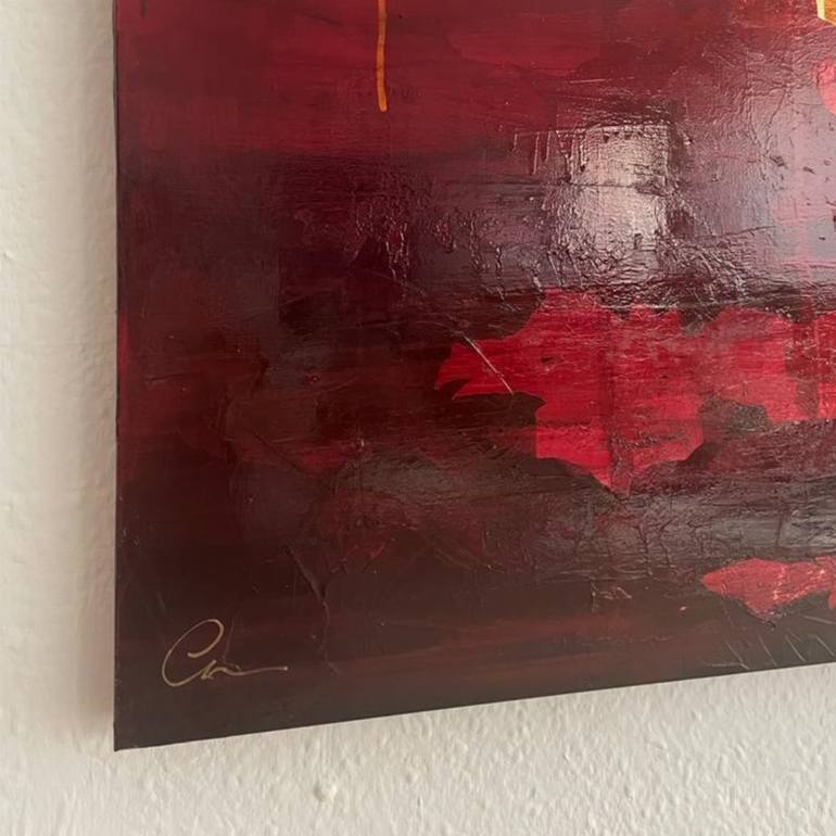 Original Abstract Expressionism Abstract Painting by Chelsea Davine