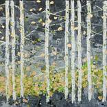 Spring Woods with Gold by Chelsea Davine