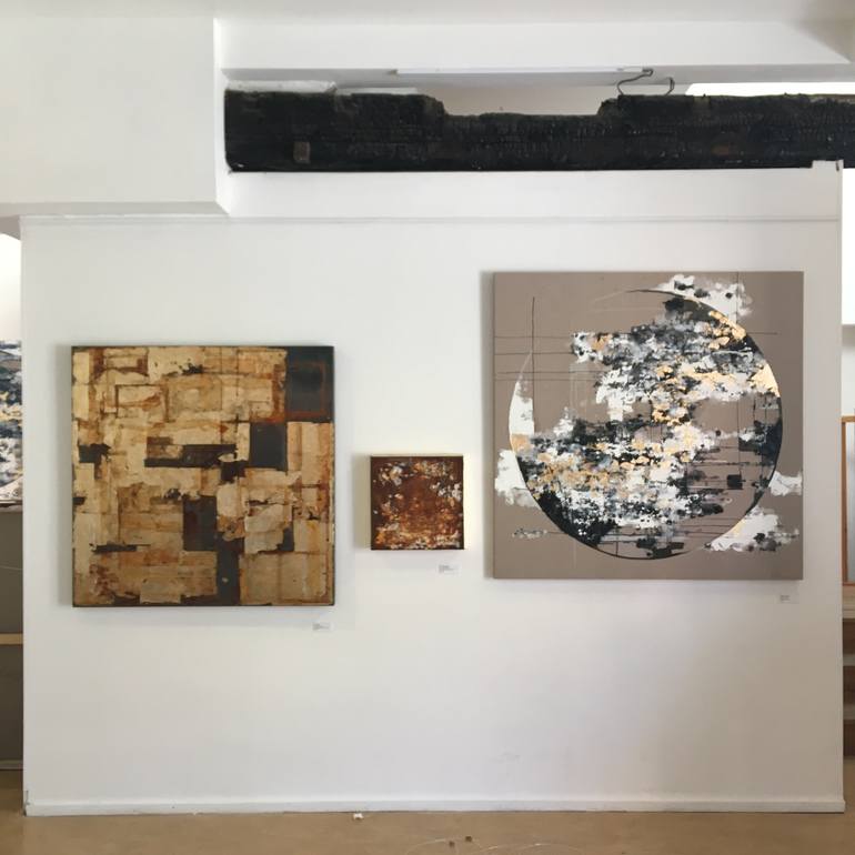 Original Abstract Expressionism Abstract Painting by Chelsea Davine