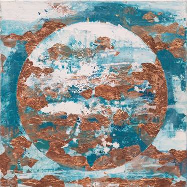Saatchi Art Artist Chelsea Davine; Painting, “Copper Moon” #art