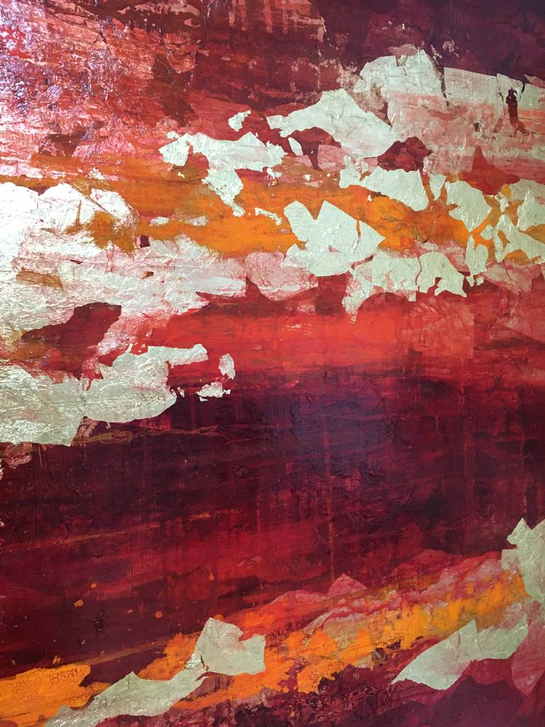 Original Abstract Expressionism Abstract Painting by Chelsea Davine