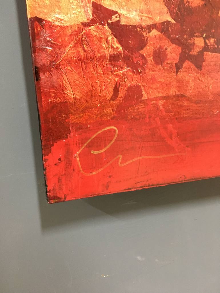 Original Abstract Expressionism Abstract Painting by Chelsea Davine