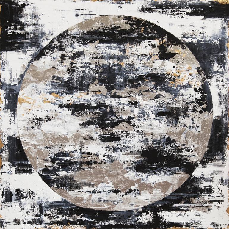 Snow Moon Painting by Chelsea Davine | Saatchi Art