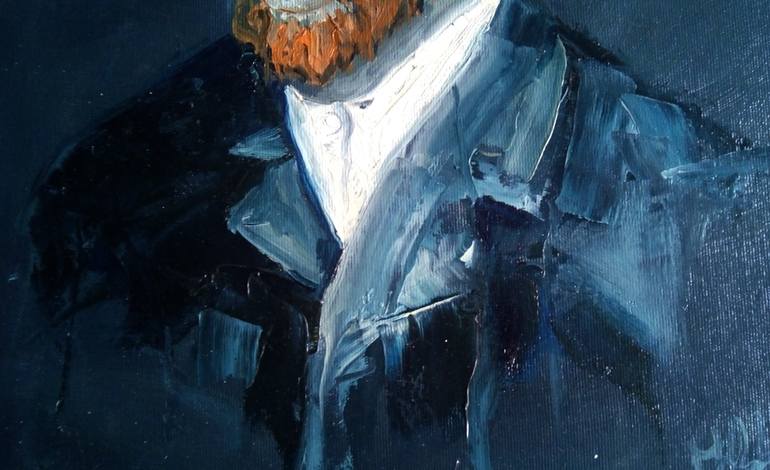 Original Expressionism People Painting by Mihael Kolarić