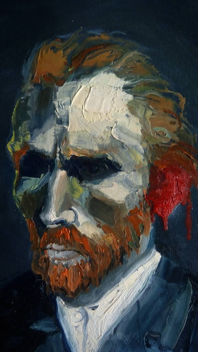Original Expressionism People Painting by Mihael Kolarić