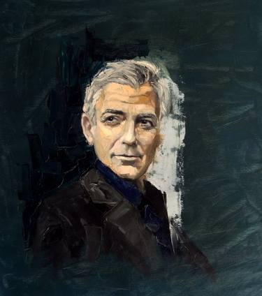 Portrait of George Clooney thumb