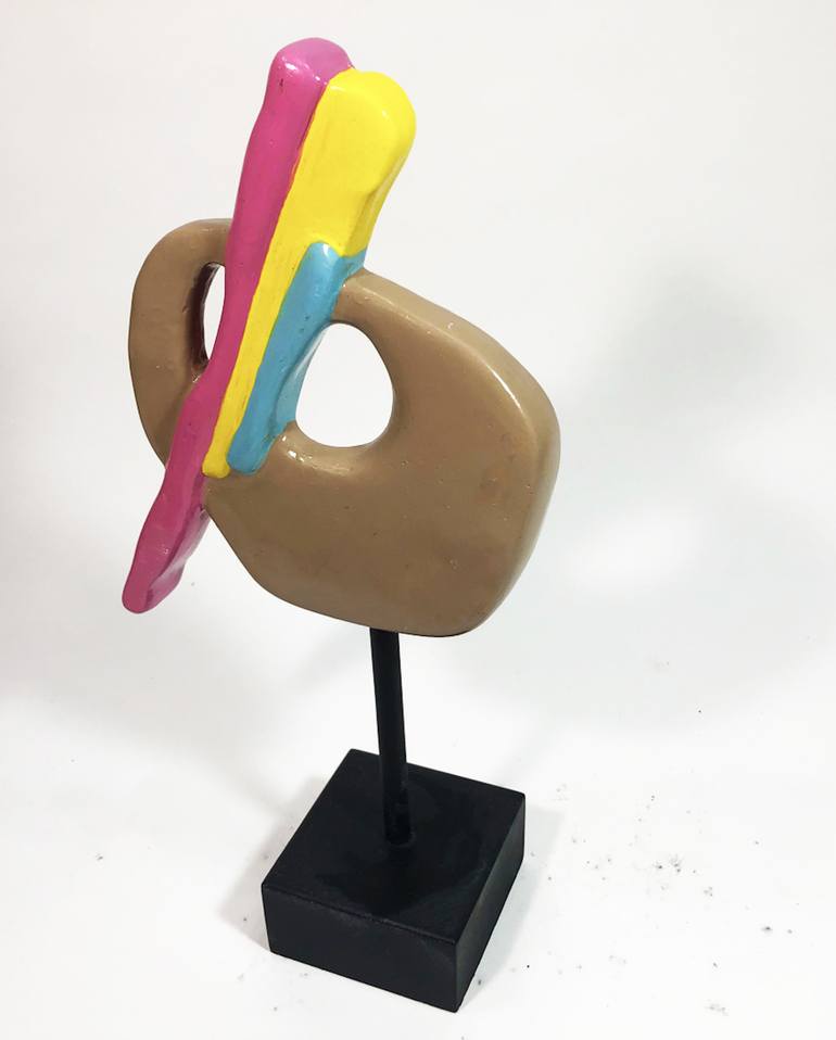 Original Abstract Expressionism Abstract Sculpture by Michael Hansen