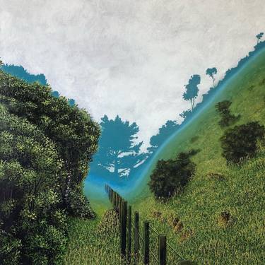 Original Figurative Landscape Paintings by Bruce Freestone