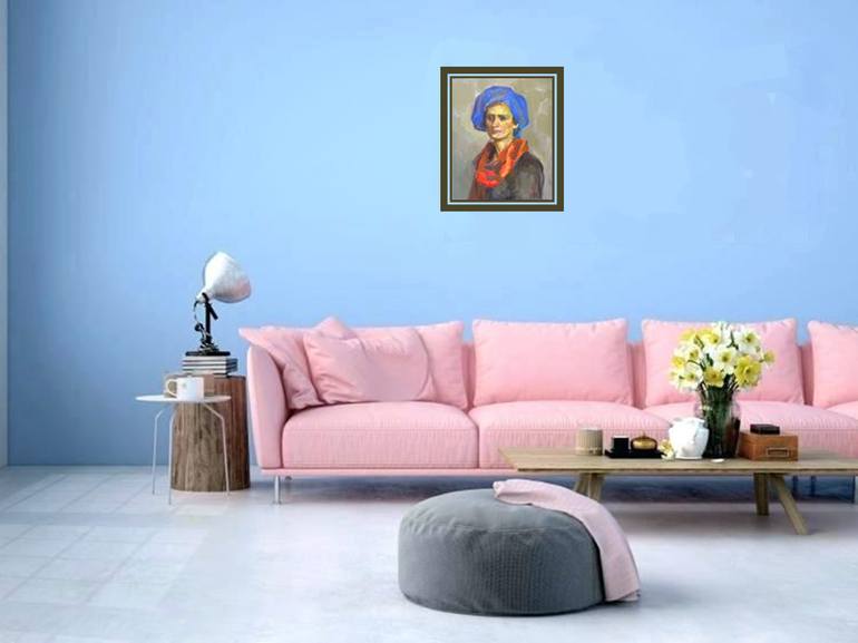 Original Impressionism People Painting by Alex Victor Ihnatenko
