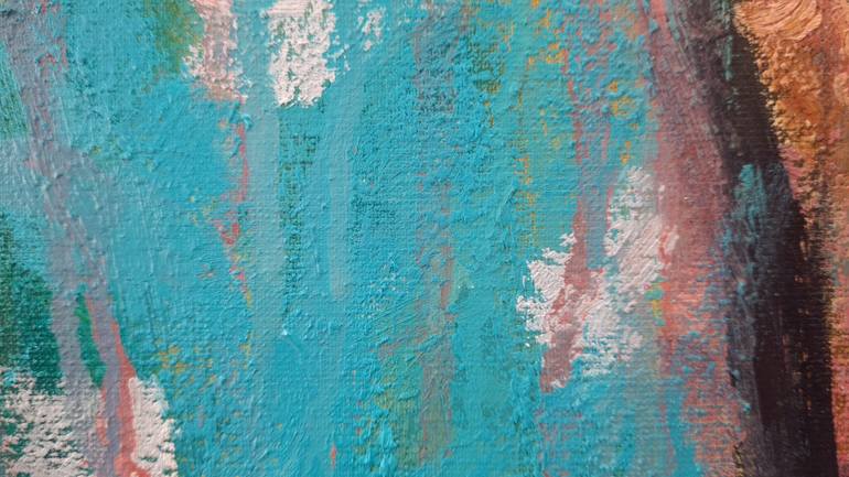 Original Abstract Landscape Painting by Alex Victor Ihnatenko
