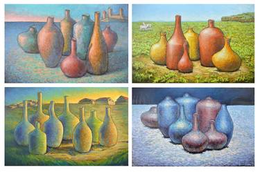Original Impressionism Seasons Paintings by Alex Victor Ihnatenko