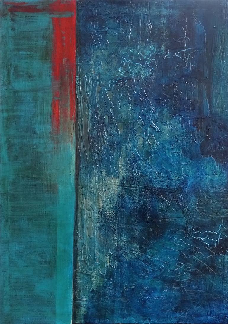Original Abstract Painting by Marion Moulin