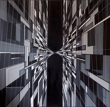 Original Geometric Paintings by Marion Moulin