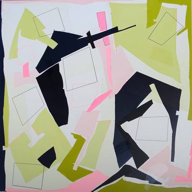 Original Modern Abstract Paintings by Marion Moulin