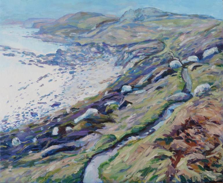 Wild Path Painting by Jim Carey | Saatchi Art