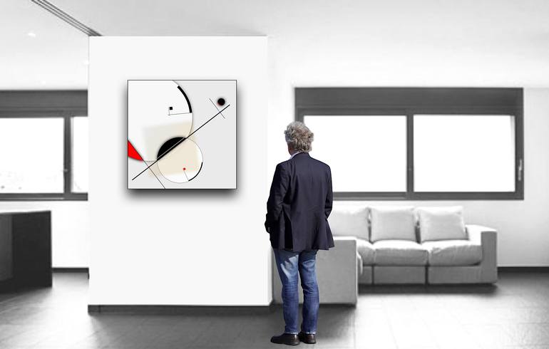Original Bauhaus Abstract Digital by Jean Paul Baret