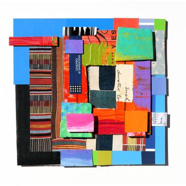 Print of Modern Abstract Collage by Shelley Davies