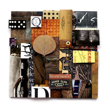 Original Abstract Fashion Collage by Shelley Davies