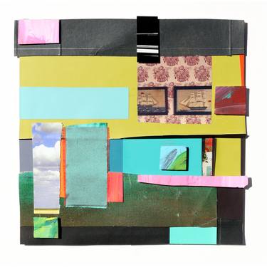 Original Abstract Home Collage by Shelley Davies