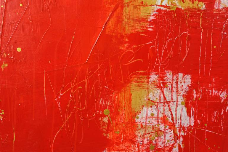Original Abstract Expressionism Abstract Painting by Tiril Benton
