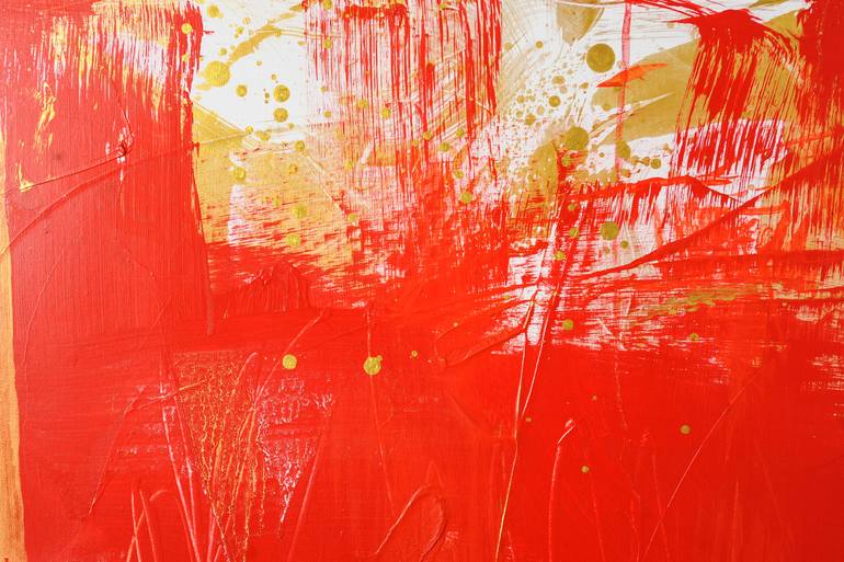 Original Abstract Expressionism Abstract Painting by Tiril Benton