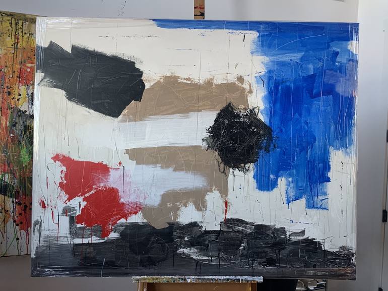 Original Abstract Expressionism Abstract Painting by Tiril Benton