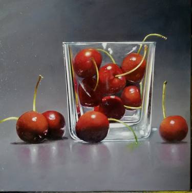 Original Figurative Still Life Paintings by Bernie PRILLIEUX