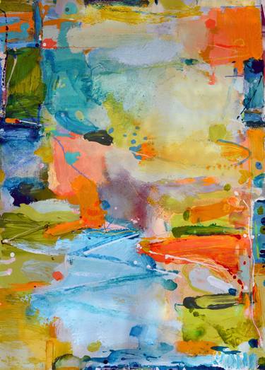 Original Abstract Paintings by John Smith