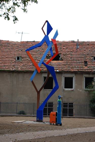 Original Abstract Sculpture by Thomas Reich