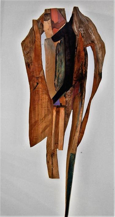 Original Cubism Abstract Sculpture by Thomas Reich