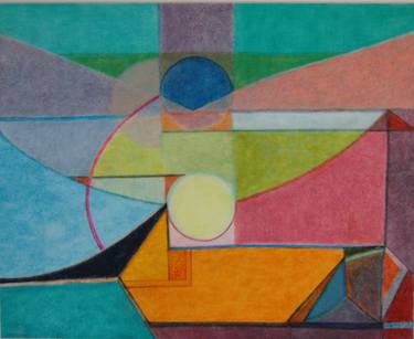 Print of Cubism Nature Paintings by Thomas Reich