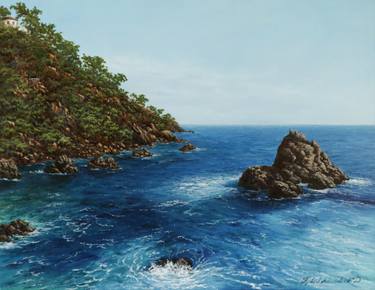 Original Realism Seascape Painting by Nataliya Kyrkach-Antonenko