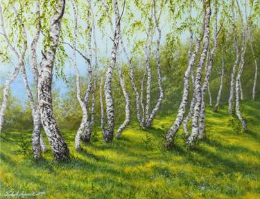 Original Realism Landscape Painting by Nataliya Kyrkach-Antonenko