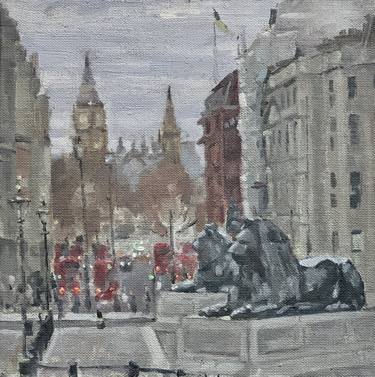 Trafalgar Square, January thumb