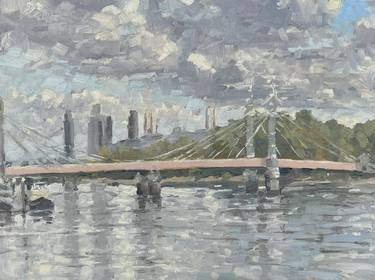 Original Impressionism Cities Paintings by Louise Gillard